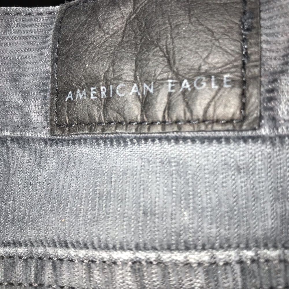 American Eagle Dark Grey Mom Jean - Picture 16 of 16